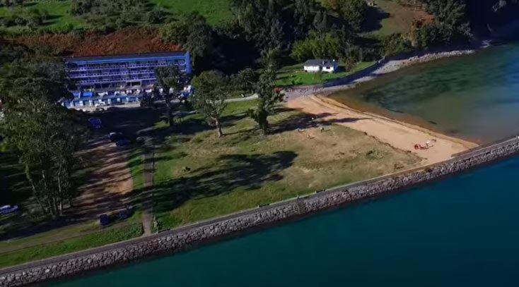 Playa Del Puntal I Villaviciosa Primera Linea Playa المظهر الخارجي الصورة